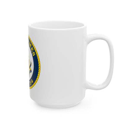 USCGC James WMSL 754 (U.S. Coast Guard) White Coffee Mug-The Sticker Space