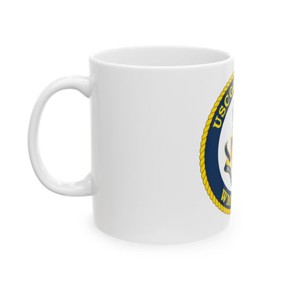 USCGC James WMSL 754 (U.S. Coast Guard) White Coffee Mug-The Sticker Space