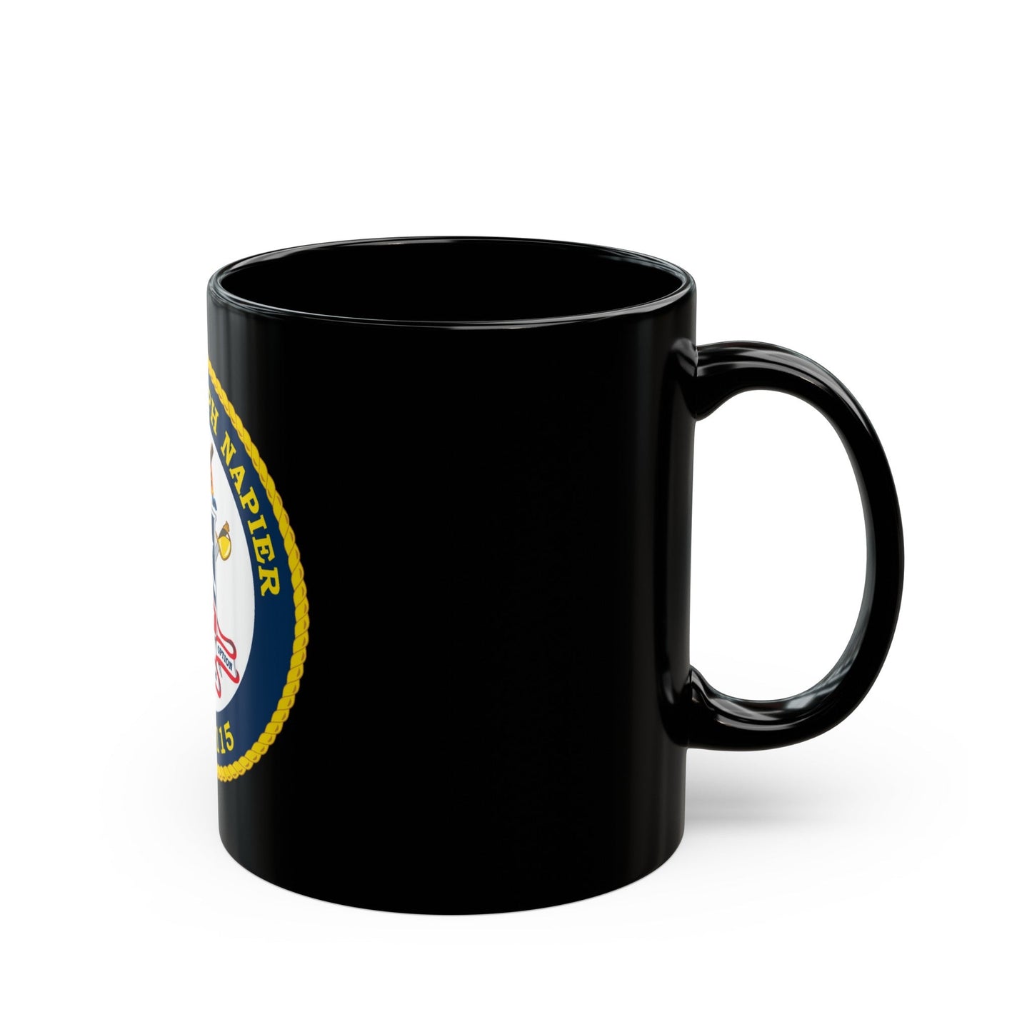 USCGC Joseph Napier WPC 115 (U.S. Coast Guard) Black Coffee Mug-The Sticker Space