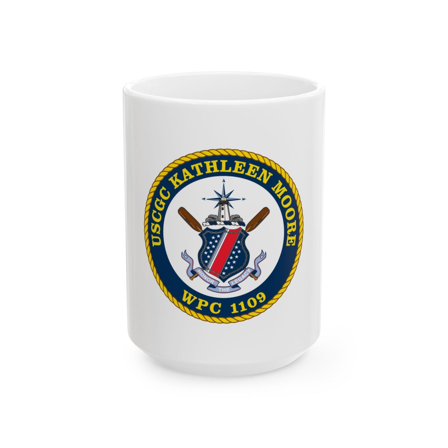 USCGC Kathleen Moore (U.S. Coast Guard) White Coffee Mug