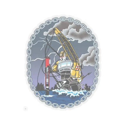 USCGC KENNEBEC (U.S. Coast Guard) STICKER Vinyl Kiss-Cut Decal 2 Inch Transparent - The Sticker Space