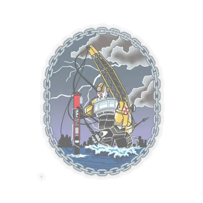USCGC KENNEBEC (U.S. Coast Guard) STICKER Vinyl Kiss-Cut Decal 2 Inch Transparent - The Sticker Space