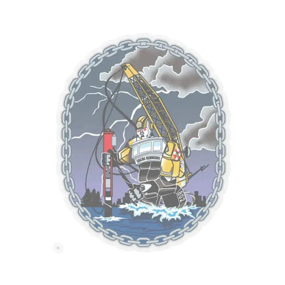 USCGC KENNEBEC (U.S. Coast Guard) STICKER Vinyl Kiss-Cut Decal 3 Inch Transparent - The Sticker Space