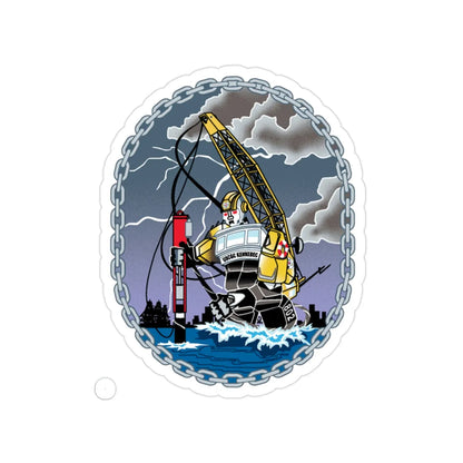 USCGC KENNEBEC (U.S. Coast Guard) Transparent STICKER Die-Cut Vinyl Decal 2 Inch - The Sticker Space