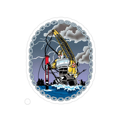 USCGC KENNEBEC (U.S. Coast Guard) Transparent STICKER Die-Cut Vinyl Decal 5 Inch - The Sticker Space