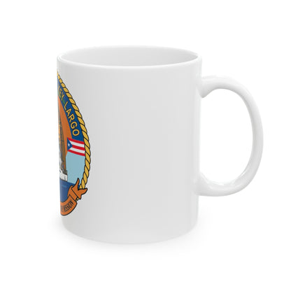 USCGC Key Largo WPB 1324 1 (U.S. Coast Guard) White Coffee Mug-The Sticker Space