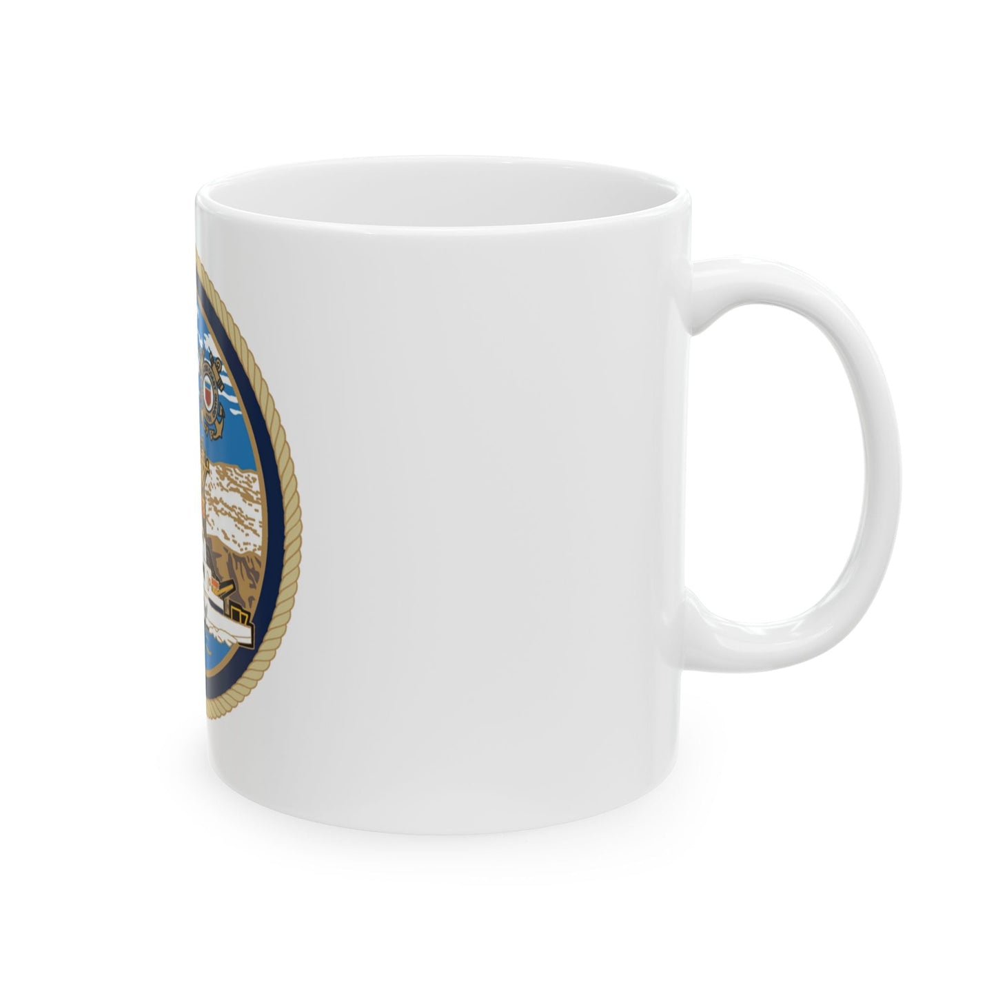 USCGC Liberty Boat (U.S. Coast Guard) White Coffee Mug