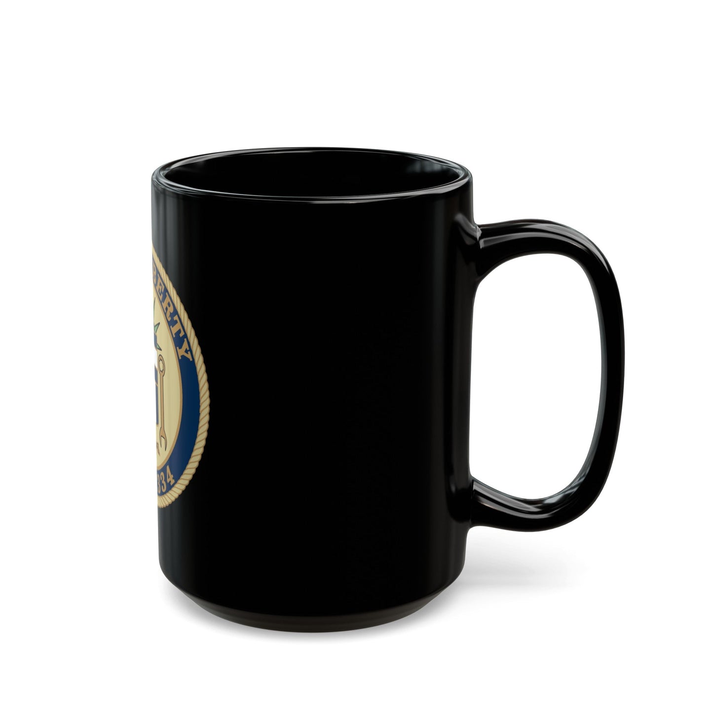 USCGC Liberty WPB 1334 (U.S. Coast Guard) Black Coffee Mug-The Sticker Space