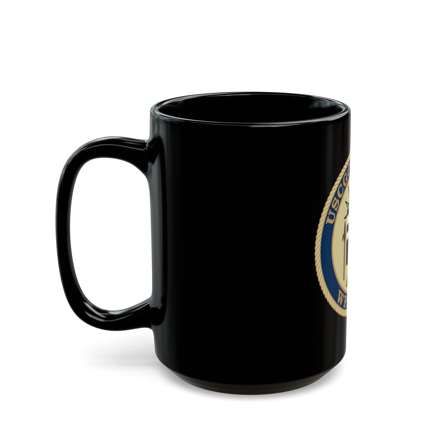 USCGC Liberty WPB 1334 (U.S. Coast Guard) Black Coffee Mug-The Sticker Space