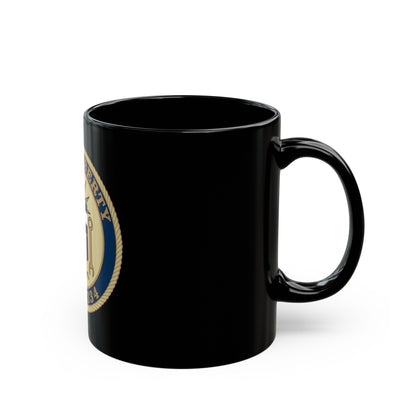 USCGC Liberty WPB 1334 (U.S. Coast Guard) Black Coffee Mug-The Sticker Space