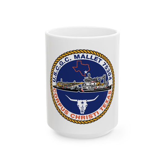 USCGC Mallet 75304 (U.S. Coast Guard) White Coffee Mug