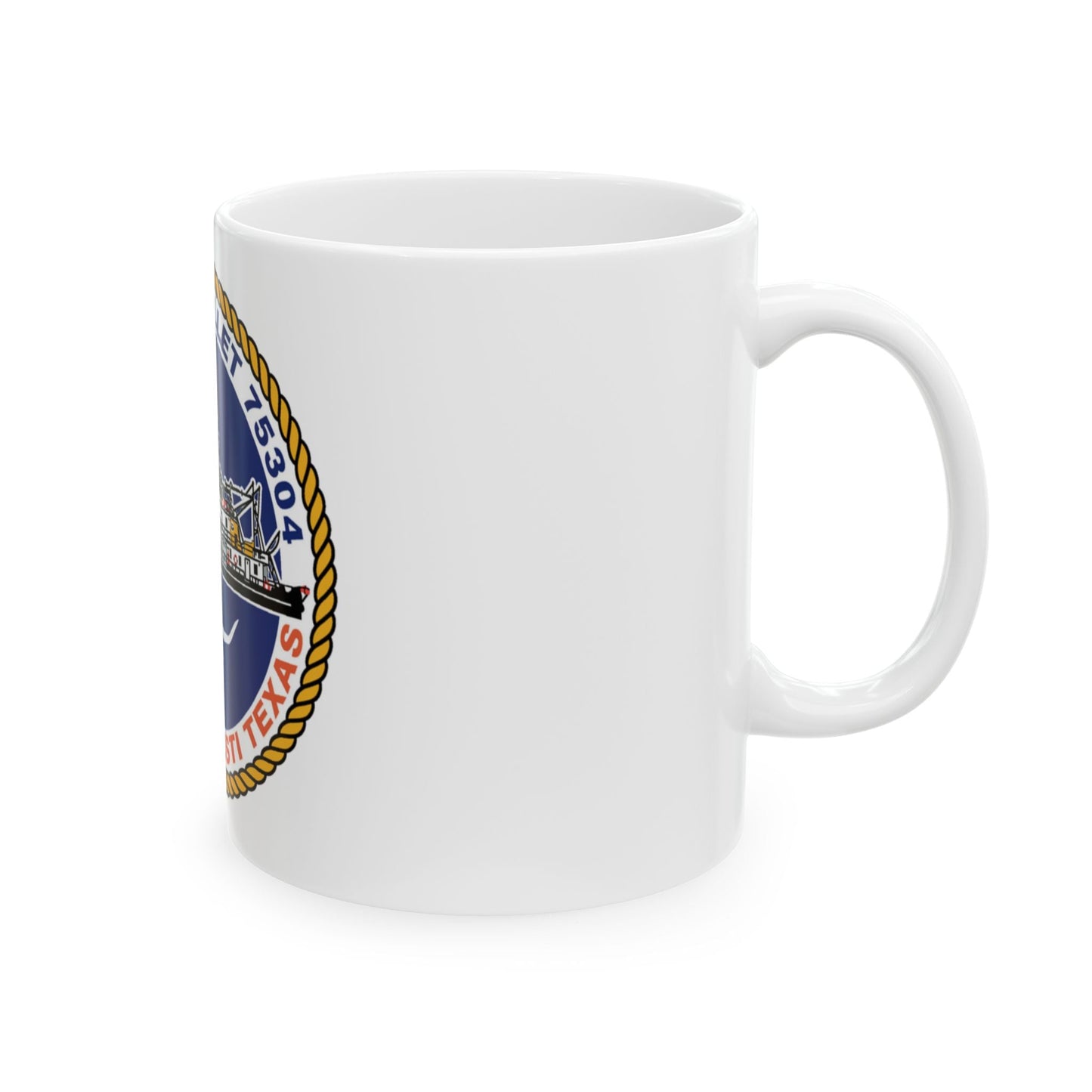 USCGC Mallet 75304 (U.S. Coast Guard) White Coffee Mug