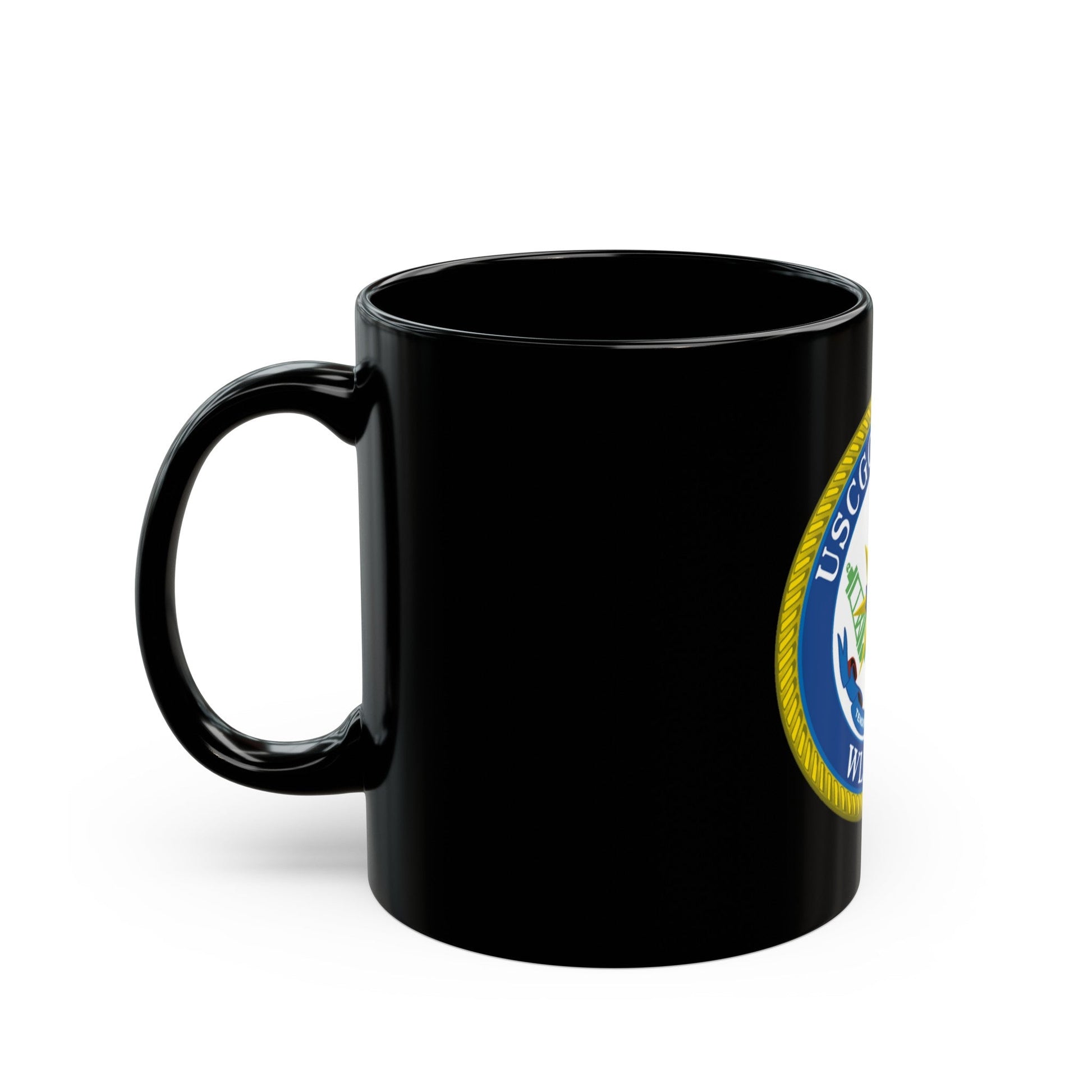 USCGC Maple WLB 207 (U.S. Coast Guard) Black Coffee Mug-The Sticker Space