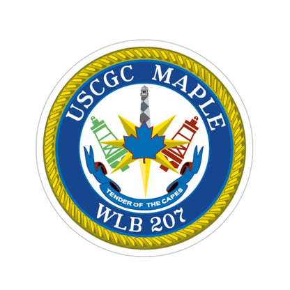 USCGC Maple WLB 207 (U.S. Coast Guard) STICKER Vinyl Die-Cut Decal-2 Inch-The Sticker Space