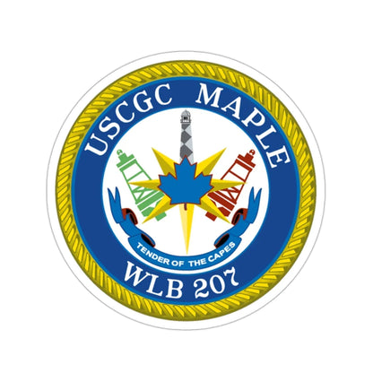 USCGC Maple WLB 207 (U.S. Coast Guard) STICKER Vinyl Die-Cut Decal 2 Inch - The Sticker Space