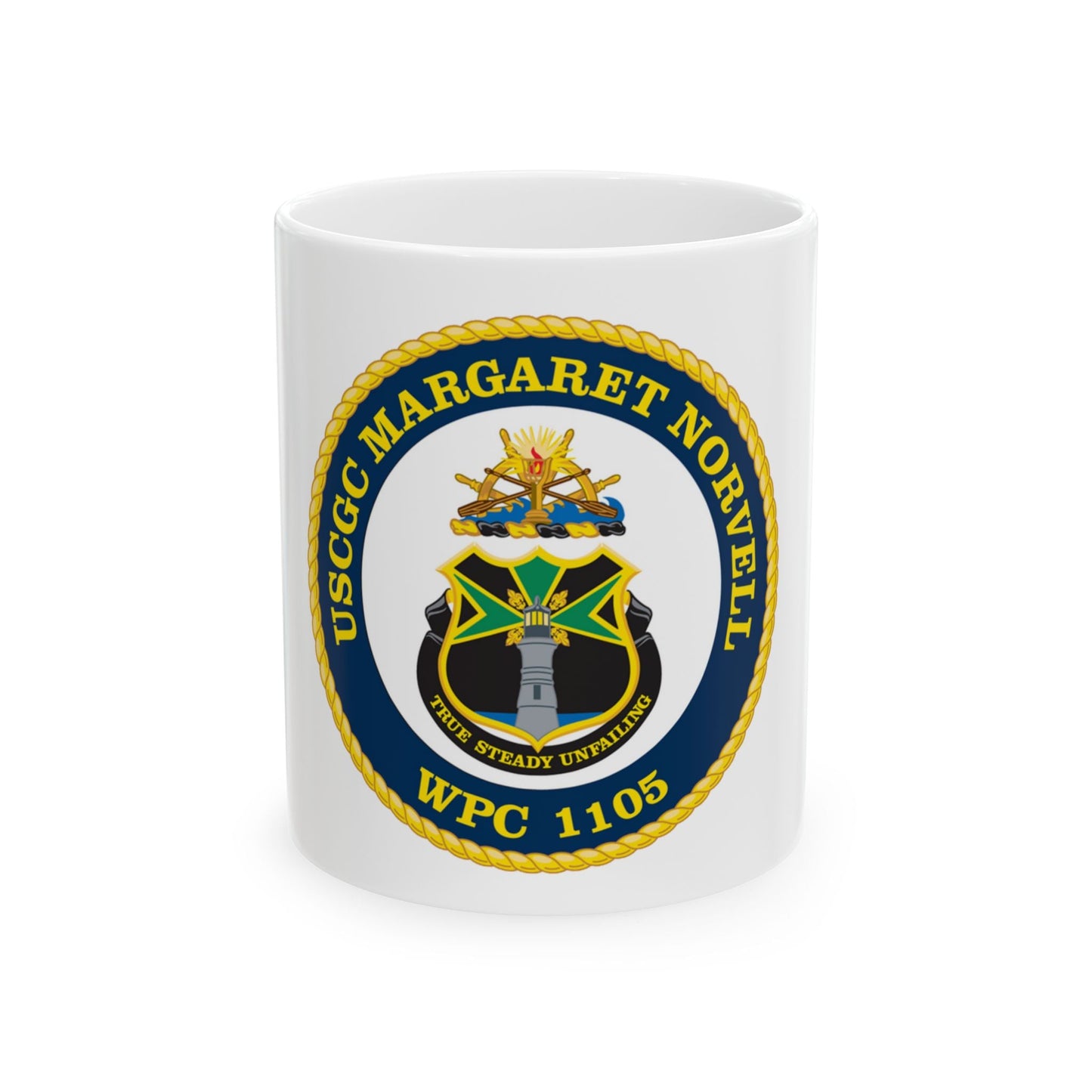 USCGC Margaret Norvell WPC 1105 (U.S. Coast Guard) White Coffee Mug