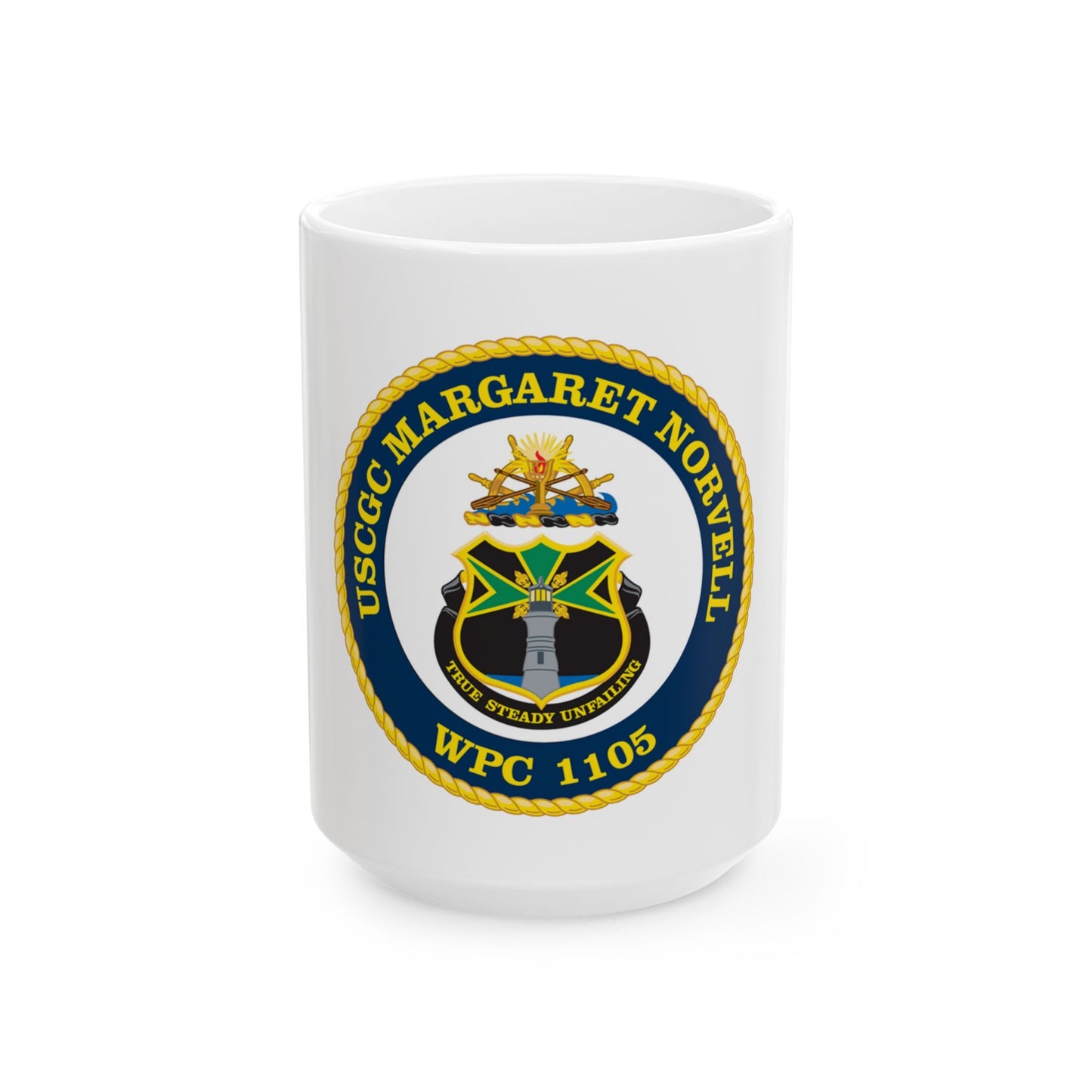 USCGC Margaret Norvell WPC 1105 (U.S. Coast Guard) White Coffee Mug