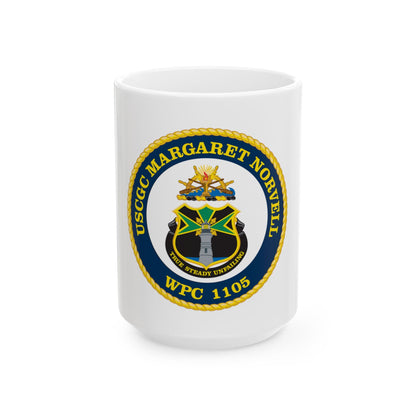 USCGC Margaret Norvell WPC 1105 (U.S. Coast Guard) White Coffee Mug