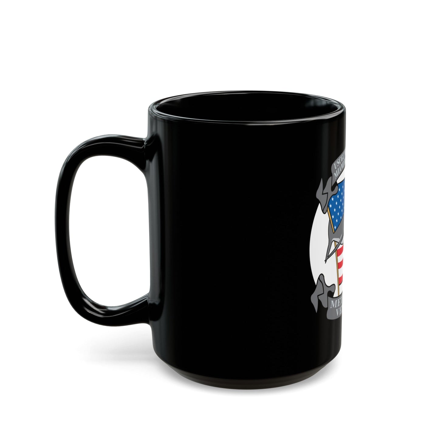 USCGC Maui WPB 1304 (U.S. Coast Guard) Black Coffee Mug-The Sticker Space