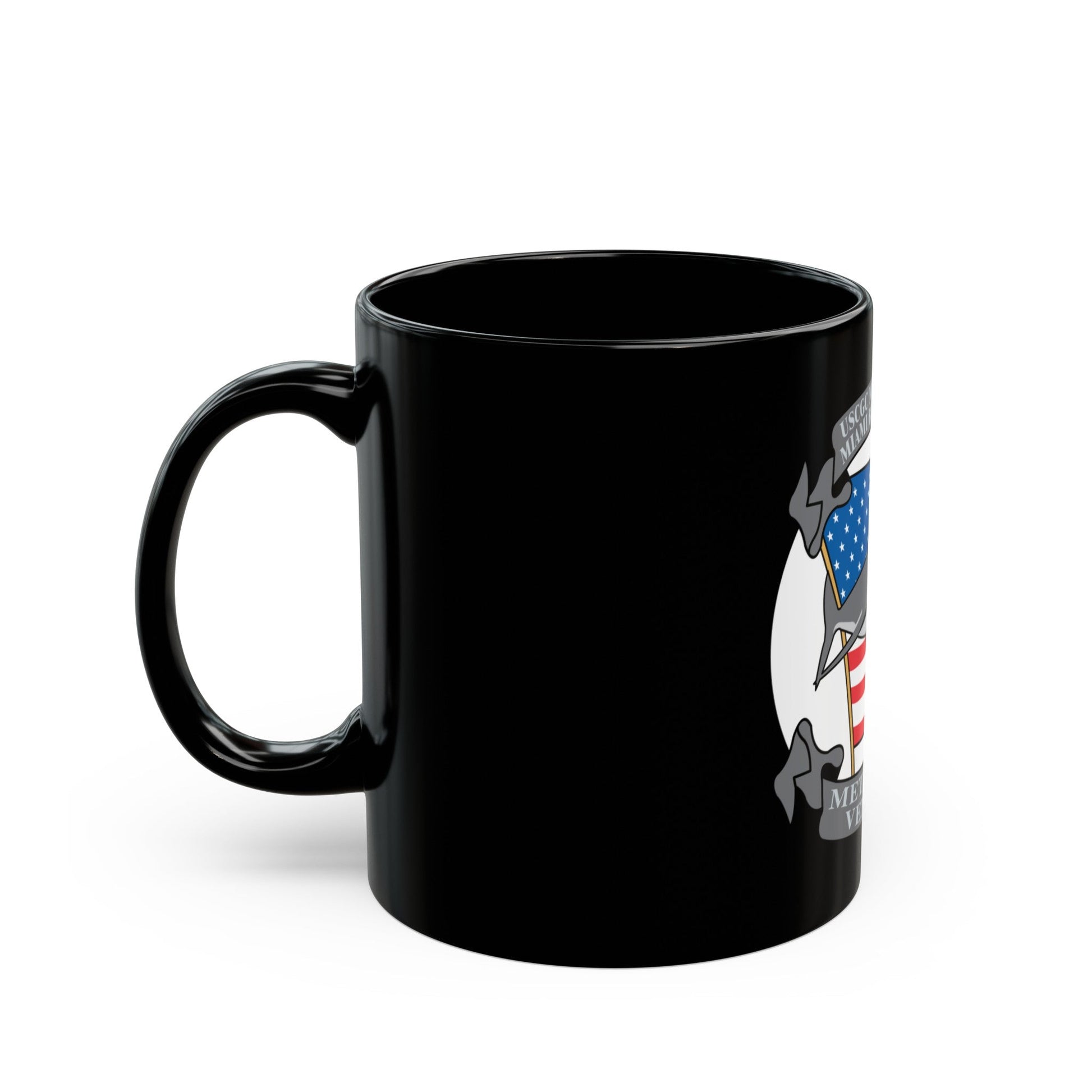 USCGC Maui WPB 1304 (U.S. Coast Guard) Black Coffee Mug-The Sticker Space