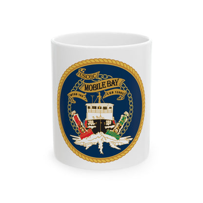 USCGC Mobile Bay WTGB 103 (U.S. Coast Guard) White Coffee Mug