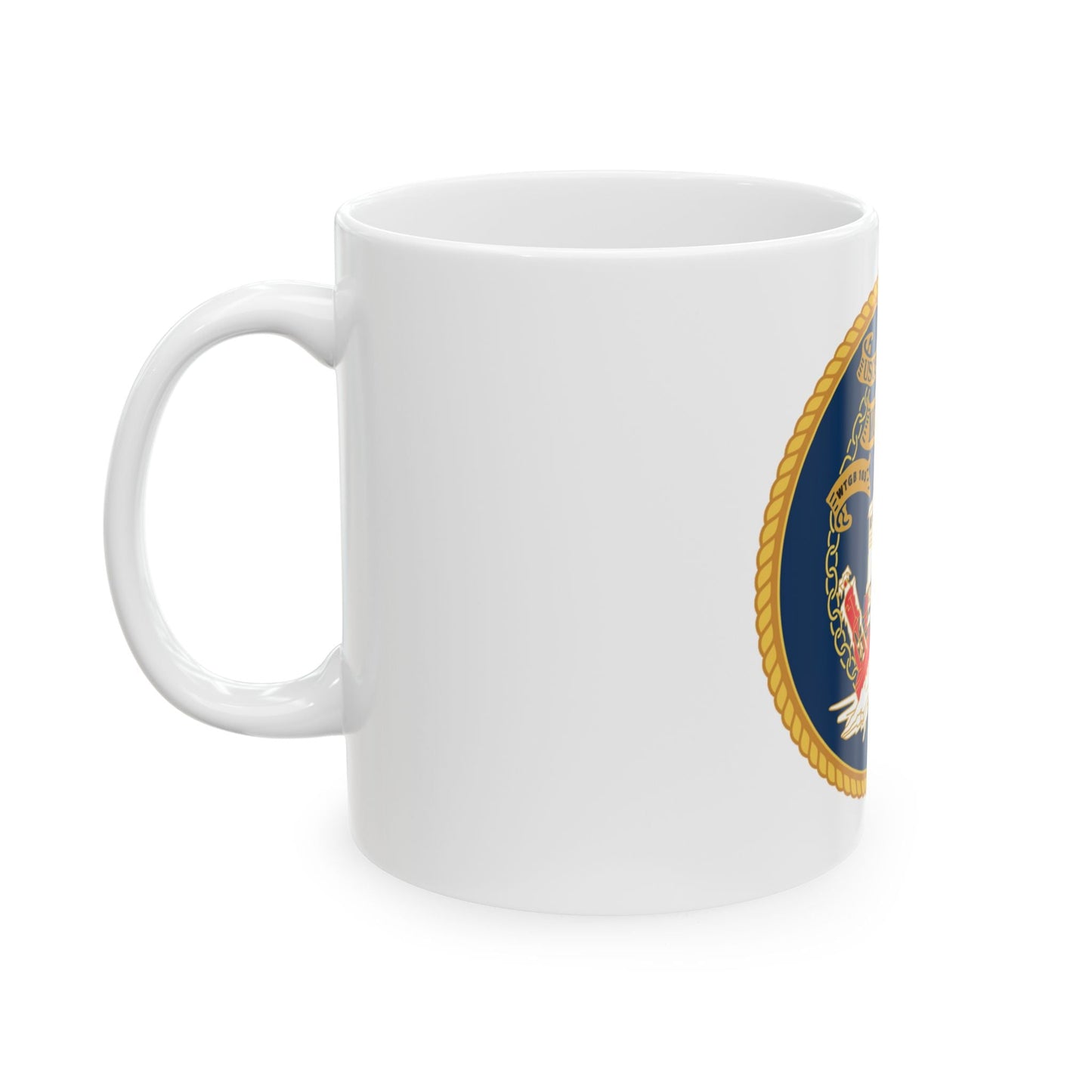 USCGC Mobile Bay WTGB 103 (U.S. Coast Guard) White Coffee Mug