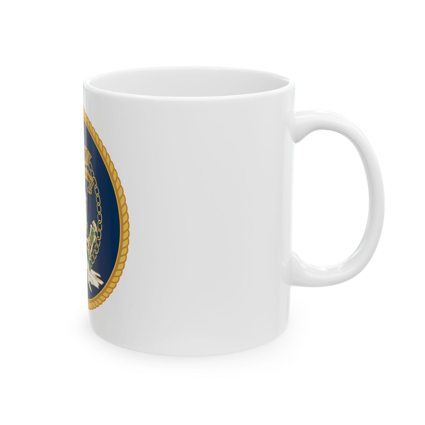 USCGC Mobile Bay WTGB 103 (U.S. Coast Guard) White Coffee Mug