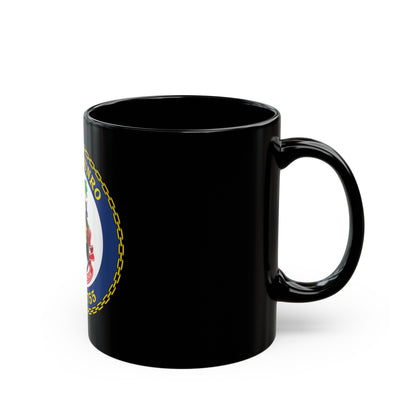 USCGC Munro WMSL 755 (U.S. Coast Guard) Black Coffee Mug-The Sticker Space