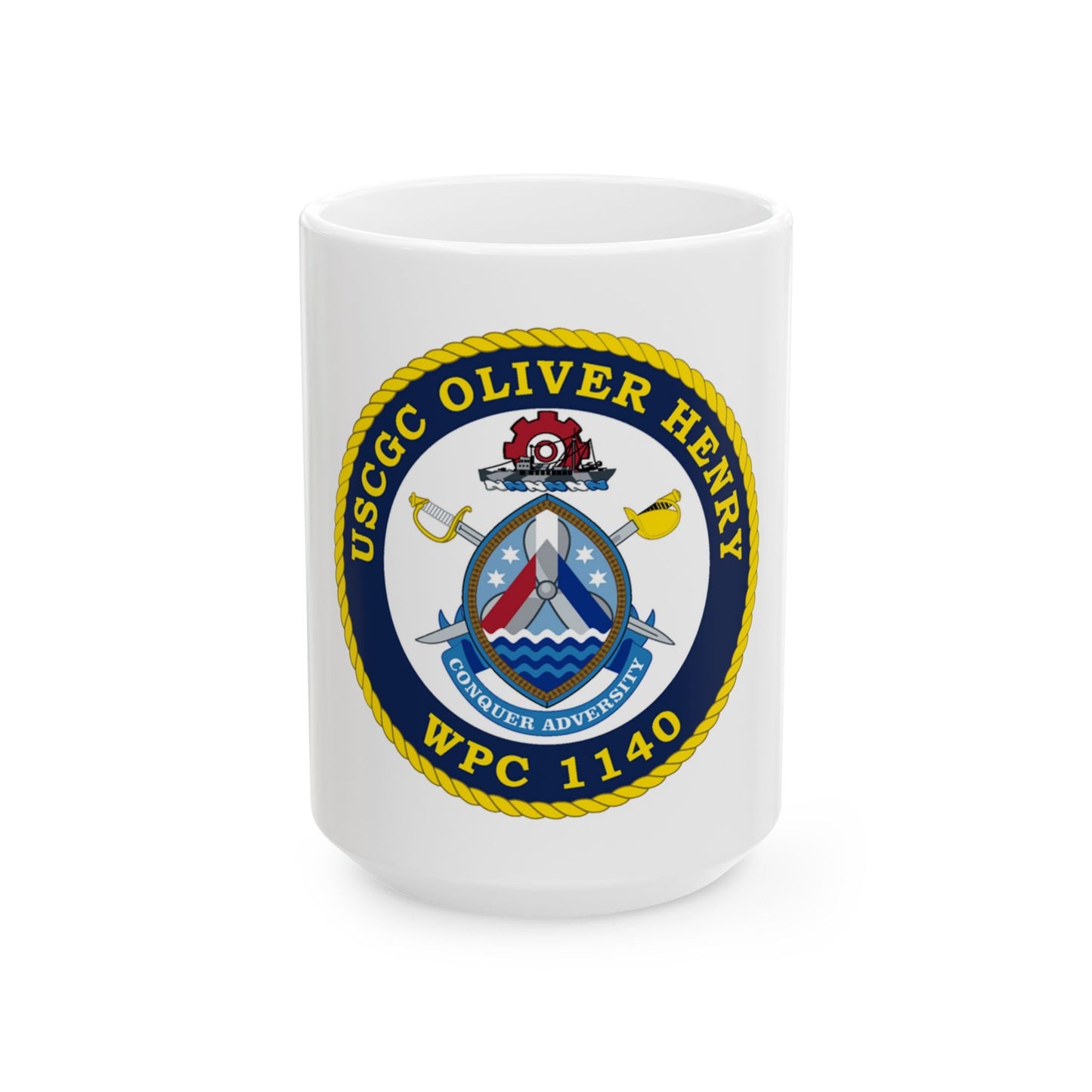 USCGC Oliver Henry WPC 1140 (U.S. Coast Guard) White Coffee Mug