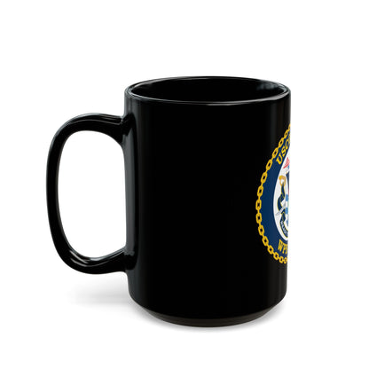 USCGC Pike WPB 87365 (U.S. Coast Guard) Black Coffee Mug-The Sticker Space