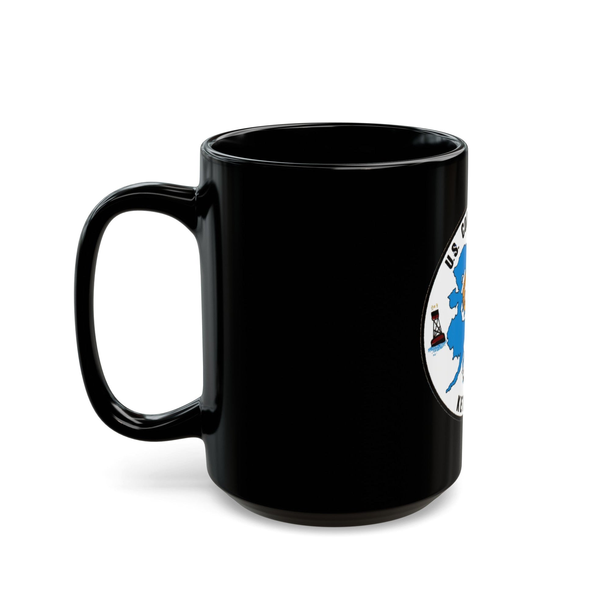 USCGC Planetree WLB 307 (U.S. Coast Guard) Black Coffee Mug-The Sticker Space