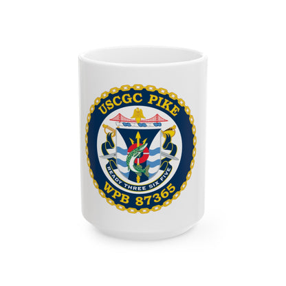 USCGC Plke WPB 87365 NEW 2010 (U.S. Coast Guard) White Coffee Mug-15oz-The Sticker Space