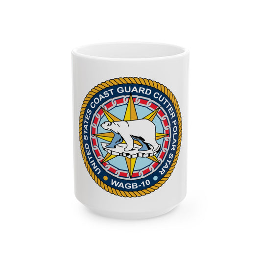 USCGC Polar Star WAGB 10 (U.S. Coast Guard) White Coffee Mug