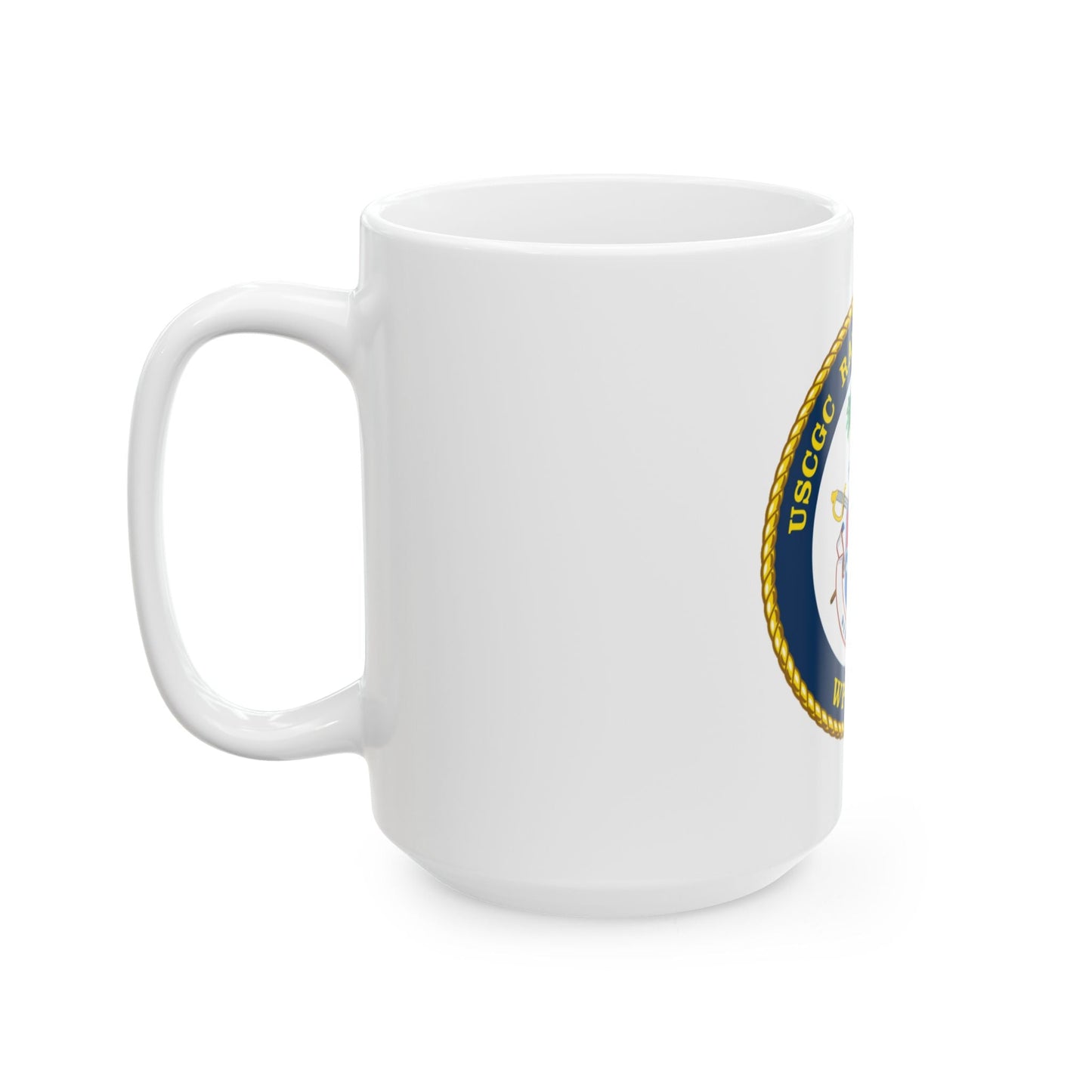 USCGC Raymond Evans WPC 1110 (U.S. Coast Guard) White Coffee Mug