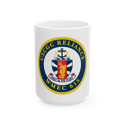 USCGC Reliance   Glassware (U.S. Coast Guard) White Coffee Mug