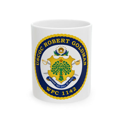 USCGC Robert Goldman WPC 1142 (U.S. Coast Guard) White Coffee Mug