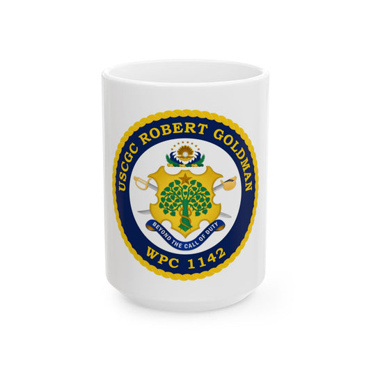 USCGC Robert Goldman WPC 1142 (U.S. Coast Guard) White Coffee Mug