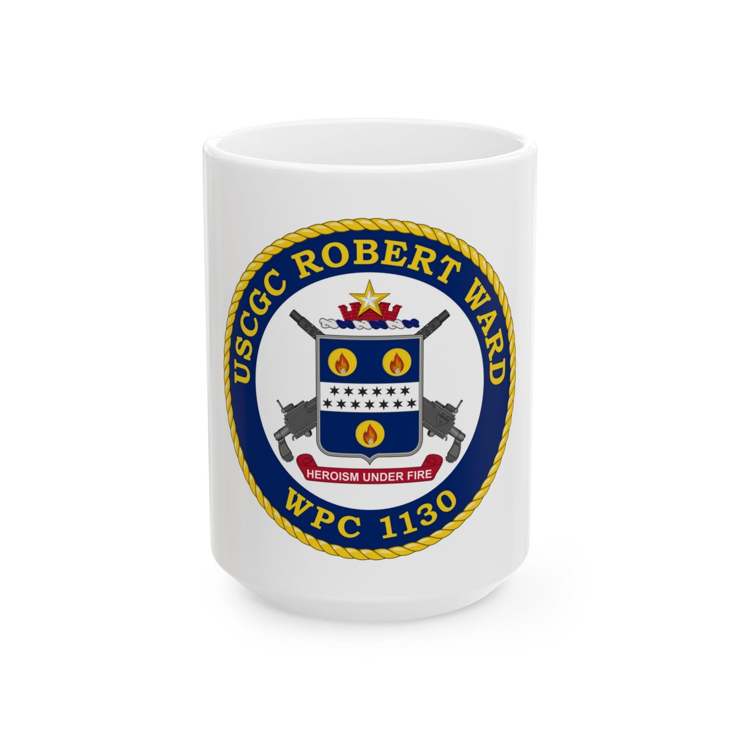 USCGC Robert Ward WPC 1130 (U.S. Coast Guard) White Coffee Mug