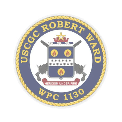 USCGC Robert Ward WPC 1130 (U.S. Coast Guard) STICKER Vinyl Kiss-Cut Decal - The Sticker Space