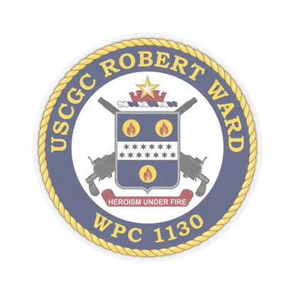 USCGC Robert Ward WPC 1130 (U.S. Coast Guard) STICKER Vinyl Kiss-Cut Decal - The Sticker Space