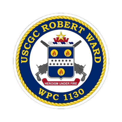 USCGC Robert Ward WPC 1130 (U.S. Coast Guard) STICKER Vinyl Kiss-Cut Decal - The Sticker Space