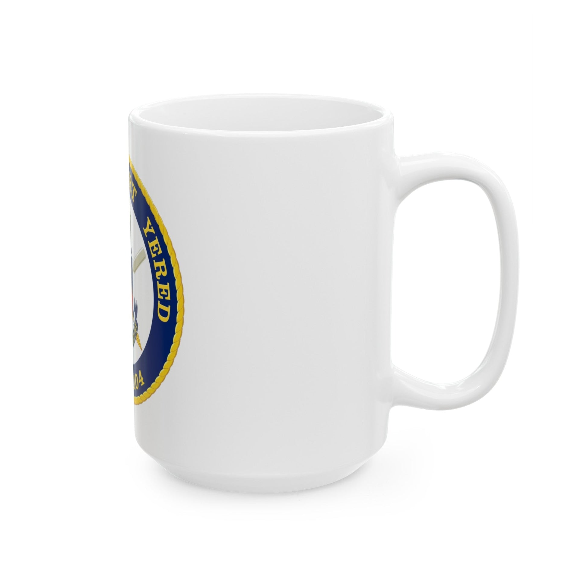 USCGC Robert Yered WPC 1104 1 (U.S. Coast Guard) White Coffee Mug-The Sticker Space