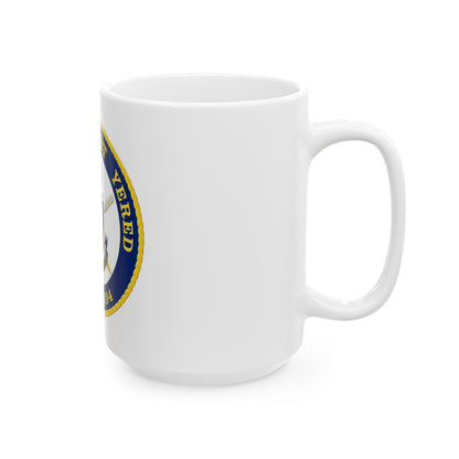 USCGC Robert Yered WPC 1104 1 (U.S. Coast Guard) White Coffee Mug-The Sticker Space