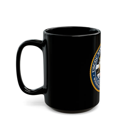 USCGC Sanibel WPB 1312 (U.S. Coast Guard) Black Coffee Mug-The Sticker Space