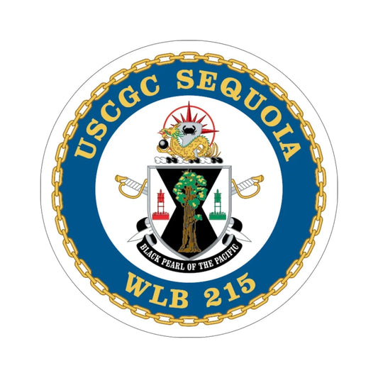 USCGC Sequoia WLB 215 (U.S. Coast Guard) STICKER Vinyl Die-Cut Decal 6 Inch - The Sticker Space