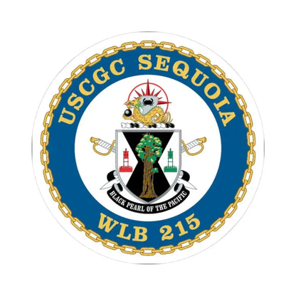 USCGC Sequoia WLB 215 (U.S. Coast Guard) STICKER Vinyl Kiss-Cut Decal - The Sticker Space