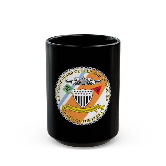 USCGC Simlax (U.S. Coast Guard) Black Coffee Mug-15oz-The Sticker Space