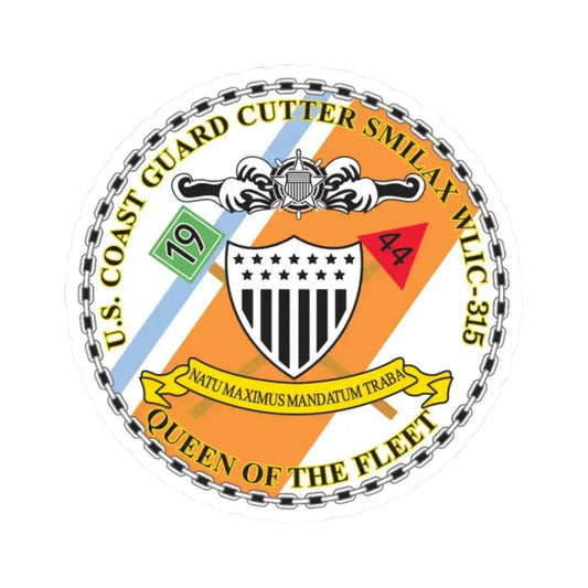 USCGC Simlax (U.S. Coast Guard) STICKER Vinyl Kiss-Cut Decal 2 Inch White - The Sticker Space