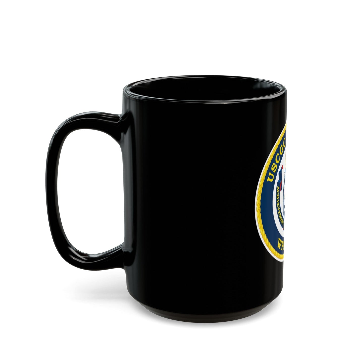 USCGC Sitkinak WPB 1329 (U.S. Coast Guard) Black Coffee Mug-The Sticker Space