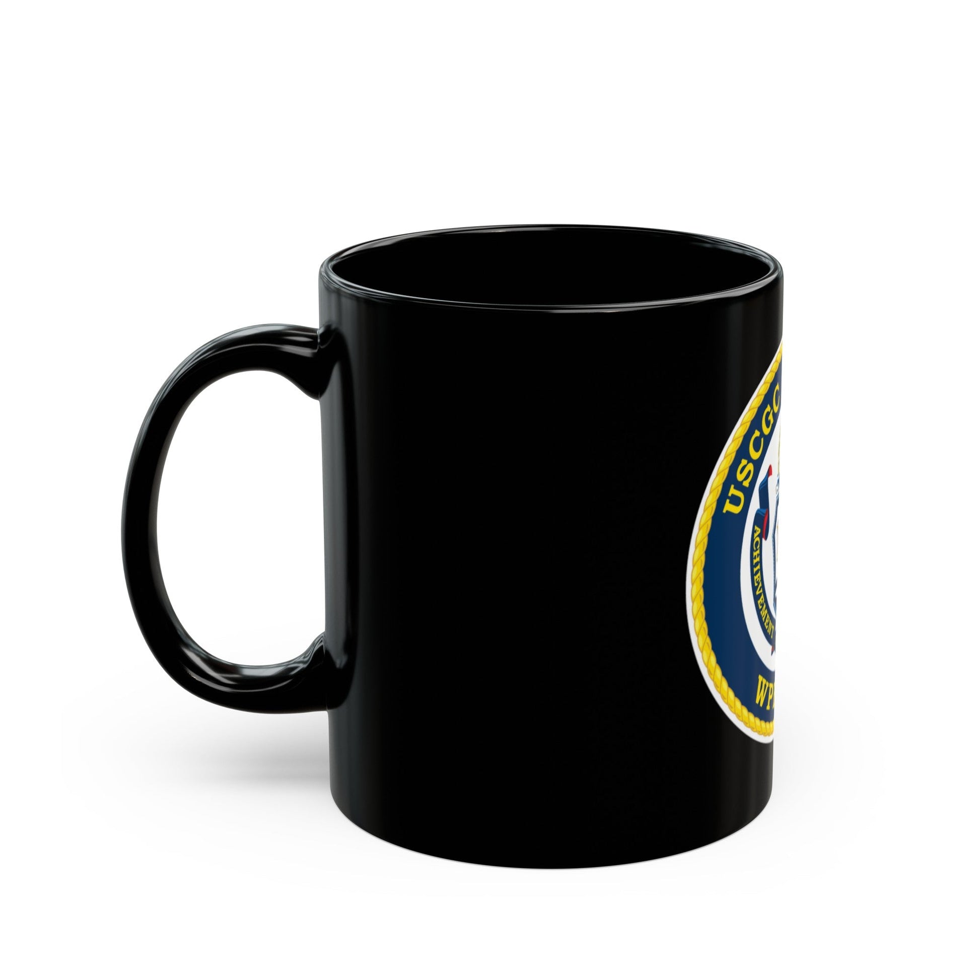 USCGC Sitkinak WPB 1329 (U.S. Coast Guard) Black Coffee Mug-The Sticker Space